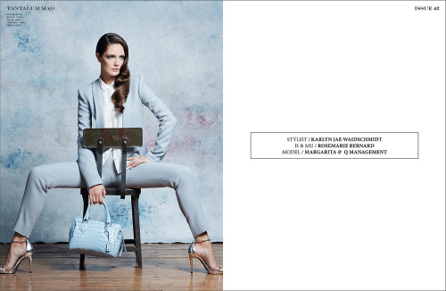 New editorial out in Tantalum Magazine.  Photography: Bri JohnsonStylist: Karlyn Jae WaldschmidtHair