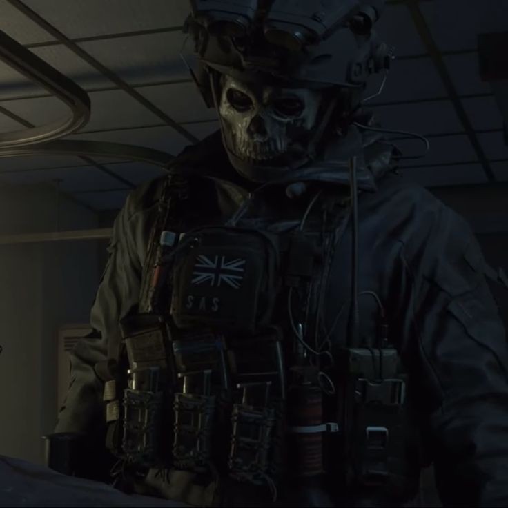 X-costumes Call Of Duty Modern Warfare 2 Simon Ghost Full Face Mask