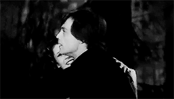 softkirks: After a few steps, he stops and looks back. Han glances up and the two