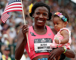 Trebled-Negrita-Princess:  Superselected:  Alysia Montaño Wins 800 Meter Race After