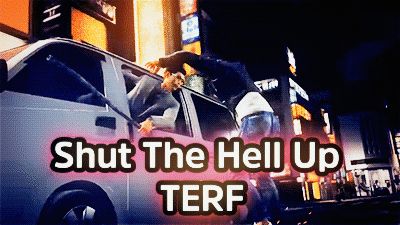 kjackice:I turned this judge eye gif into a Anti-terf gif