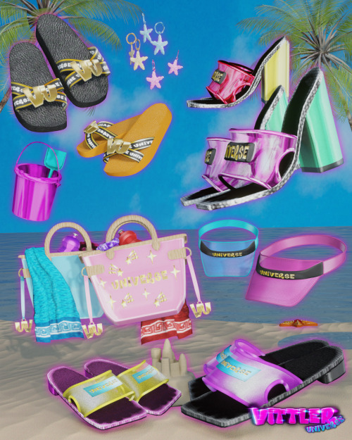 vittleruniverse:Beach Party Collection (TS4) ‍♀TODDLER+CHILDREN+ADULTMore info &amp; Downloa