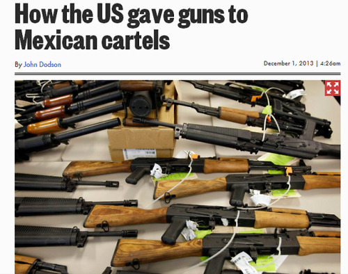 thinksquad:  In September 2009, John Dodson, an agent with the Bureau of Alcohol, Tobacco, Firearms and Explosives, was assigned to the ATF’s Phoenix office. What he found there shocked him. The bureau was encouraging gun dealers to sell weapons in