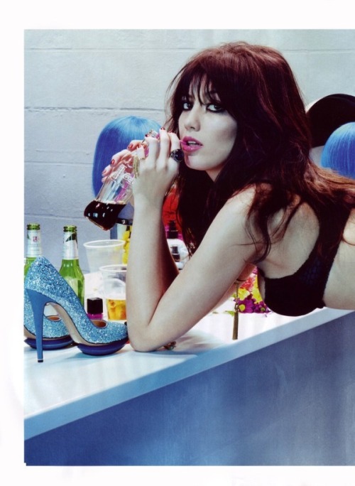 worlds-sexiest-women: Daisy Lowe | GQ (UK) April 2011 by Miles Aldridge HQ Scans &amp; Video