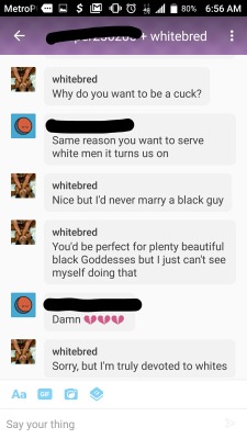 whitebred: I spent over 赨 in new sex toys and outfits! These toys can keep me devoted to white cock ONLY and distracted away from dumb local niggers who keep trying to fuck me daily! I TURN DOWN BLACK MEN DAILY!  Being a sexy black girl FULLY devoted