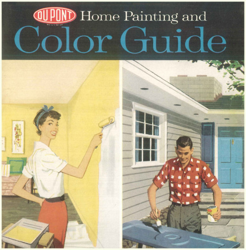 Hers and His&hellip;   Home DIY, DuPont Paints, Brochure Cover, 1960