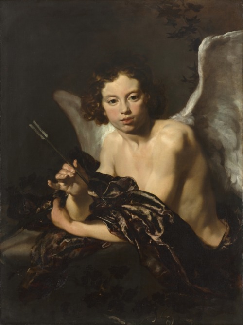 cma-european-art: Cupid (Amor), Johann Liss , c. 1630, Cleveland Museum of Art: European Painting an