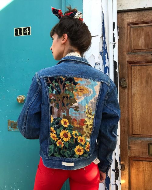sosuperawesome:Vintage Tapestry Denim JacketsFrankie Collection on Etsy