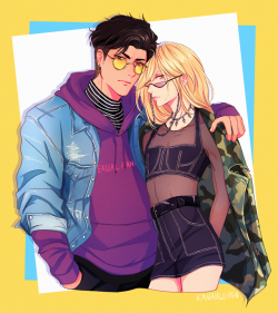 kawaiilo-ren:cool kids never die and otayuri