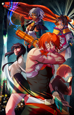 thequeenriot:  Outlaw Star finished. I love