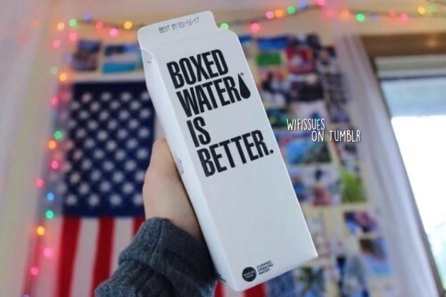 wifissues:  [] yay for boxed water! - Hope you are having a great Tuesday and is anyone else excited