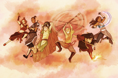 tiuanarui:  I know this is like a month early for the anniversary, but I couldn’t resist. Thank you michaeldantedimartino and bryankonietzko for the awesome 10 years that is Avatar The Last Airbender And avatarparallels, I heard Suki is needed in the