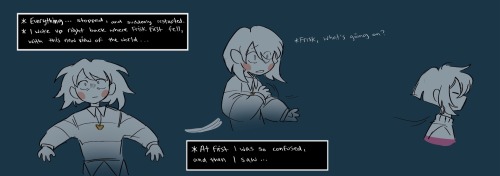 For Someone Who Claims That They Dont Care About Frisk, You Sure Do Seem Affected When Talking About