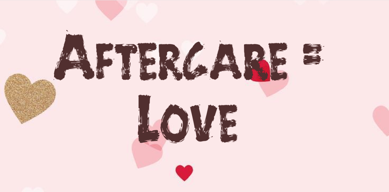 daddy-teacher-mentor:  ⛑ Aftercare ⛑❤ Aftercare is extremely important because