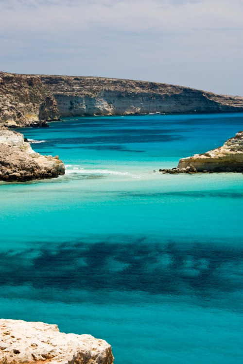 simobutterfly:Vista dal Promontorio da Marco BottaTramite Flickr:Lampedusa
