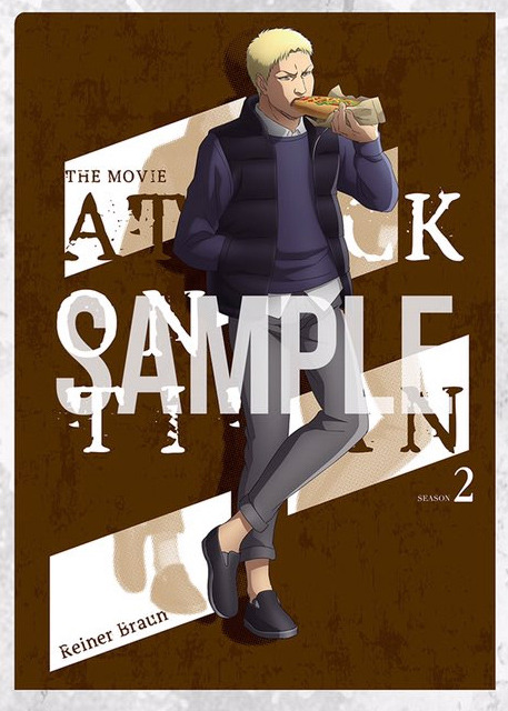 snkmerchandise: News: 3rd SnK Compilation Film Merchandise Original Release Date: November 3rd, 2017Retail Price: 1,500 Yen each (Each Clear File + Mobi Card) Purchasers of presale tickets for the 3rd SnK Compilation Film, Roar of Awakening (Kakusei no