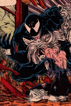 jthenr-comics-vault:  Venom & Black CatAmazing