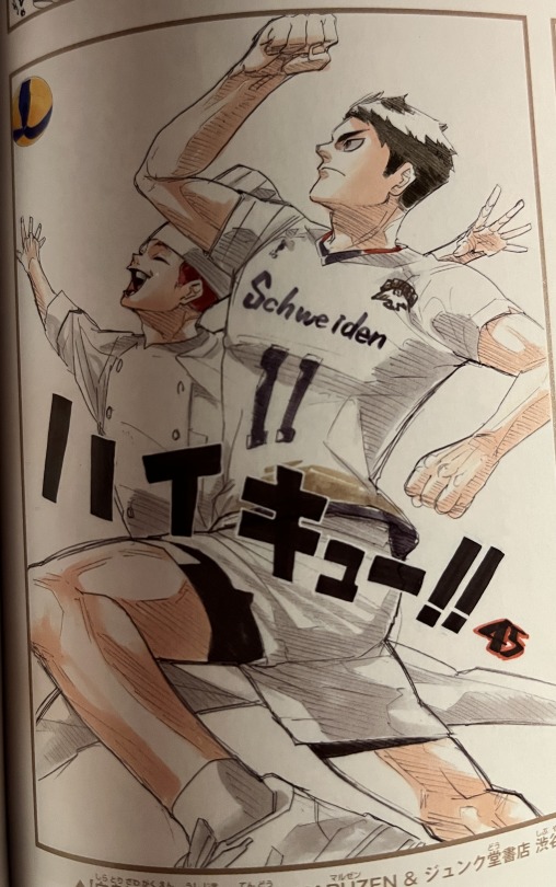 My Fav Pics From The Haikyuu Ten Year Anniversary Book!!! (i Had No Clue What Any Of It Said Since I’m