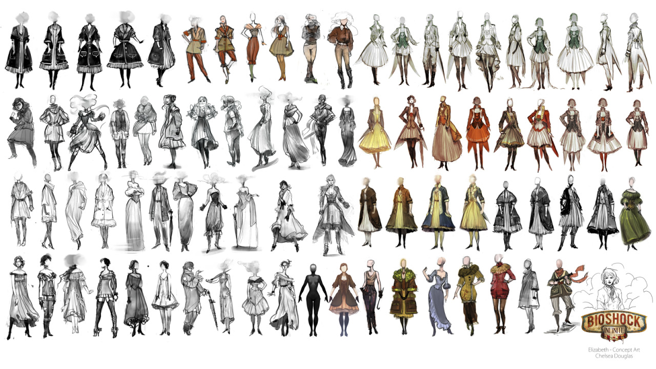 BioShock Infinite Concept Art & Characters