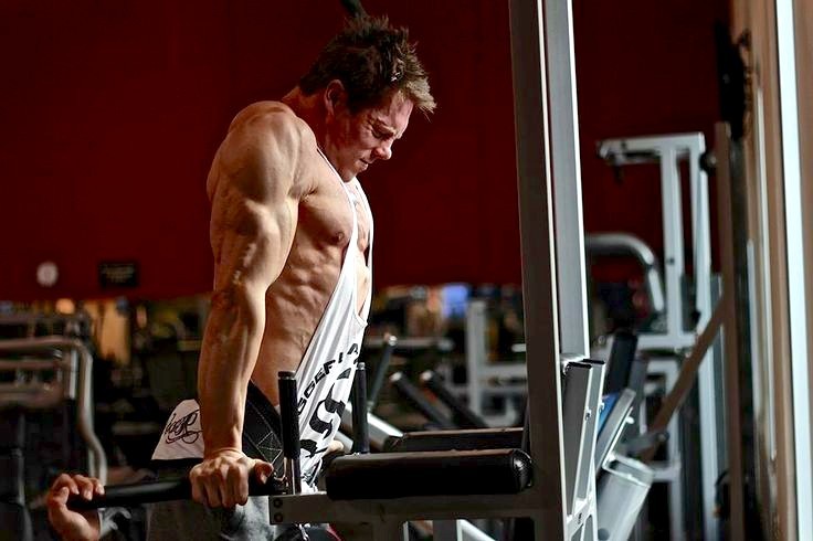gym-punk-jock-nerd:  WEIGHTED DIPS 