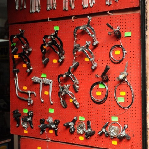 Hardware Store Selling Bike Parts (brakes, Spokes, Brake Levers), Quito, Ecuador. #quito #ecuador #quitoecuador