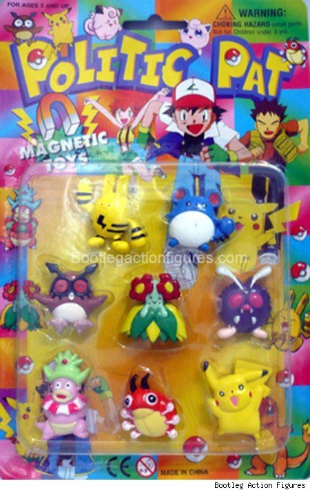 scolipede: axon-axoff: Can we take a moment to appreciate the names given to Pokemon knockoff toys? 