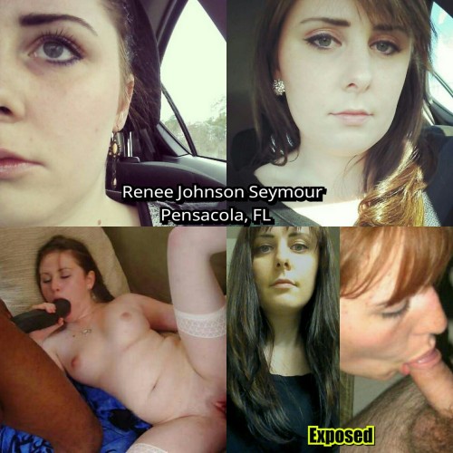 delightfullysublimepainter:  allslutsexposed:  reneeexposed:  https://m.facebook.com/renee.seymour.58   MORE OF RENEE JOHNSON SEYMOUR: FUTURE EX WIFE AND PRESENT DAY WHORE  Renee Johnson Seymour *Born July 4, 1990 in Tallahassee, FL *Age 25 * Proud Daught