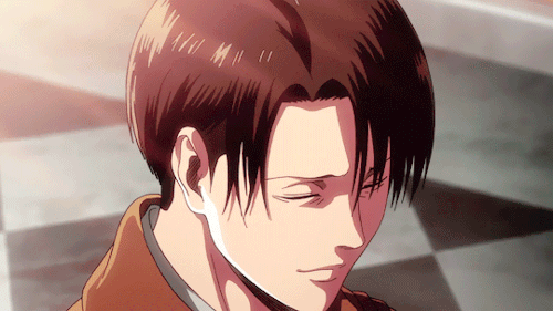 Historia Hits Levi.. Levi Is Smiling..