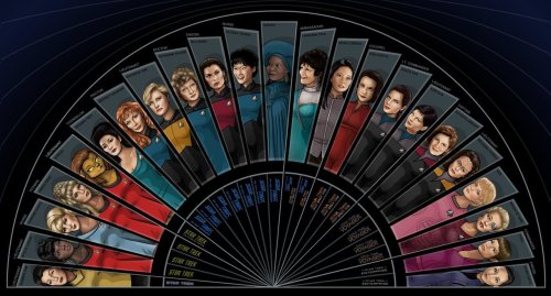 Women of Star Trek by nightwing1975