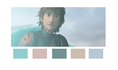 HTTYD2 random caps — Color Palette