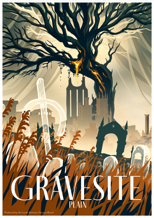 All Of The Elden Ring Travel Posters So Far....! I Think Haligtree And Siofra Are My Favourites... Which