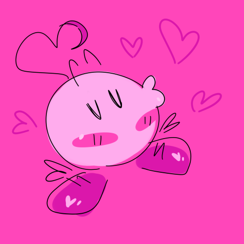 A Doodlepile Of Kurby And Marx I Drew One Time For Some Reason