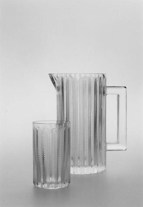 René Lalique, Jaffa glass series, 1931, Verrerie d’Alsace René Lalique, France. Via Museum für Gesta