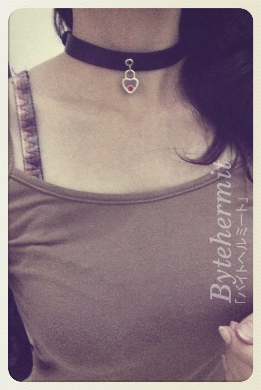 bytehermit:  self-made choker #001 