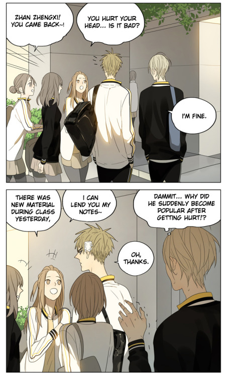 Old Xian update of [19 Days], translated by Yaoi-BLCD. IF YOU USE OUR TRANSLATIONS YOU MUST CREDIT BACK TO THE ORIGINAL AUTHOR!!!!!! (OLD XIAN). DO NOT USE FOR ANY PRINT/ PUBLICATIONS/ FOR PROFIT REASONS WITHOUT PERMISSION FROM THE AUTHOR!!!!!!!!!!!Previo