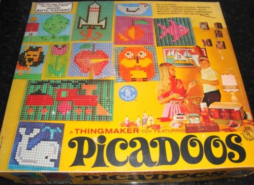 MATTEL: 1967 Thingmaker PICADOOS Maker Kit