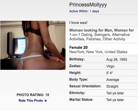 USER SPOTLIGHT (FEMALE): Princess Mollyyy Show this naughty princess why she shouldn&rsquo;t