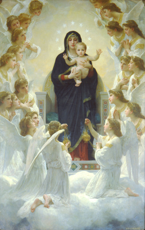 Regina Angelorum (aka The Virgin with Angels), William-Adolphe Bouguereau, 1900