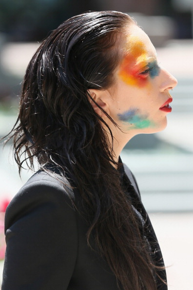 ladyxgaga:  Better photos of Gaga in Los Angeles today. 