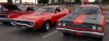 mopar1969roadrunner:Orange mopars in a row.