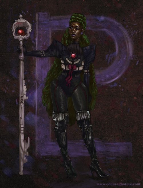 wearewakanda:  The Afro-Diasporic Fantasy Art Of Nigerian-American Illustrator Odera IgbokweWΛW | Like : Tweet : Pin : Blog#WeAreWakanda