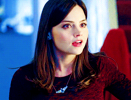 sebastanstian:  Clara Oswald + season 7 + blue 