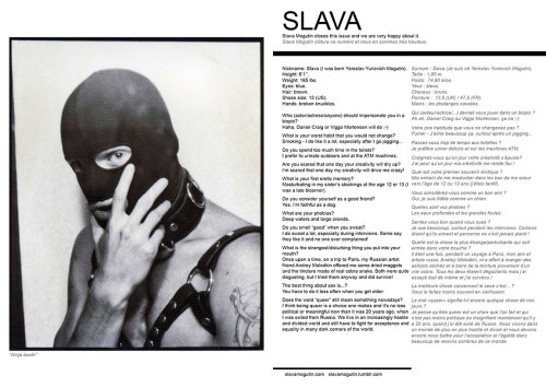 XXX slavamogutin:  My interview and portfolio photo