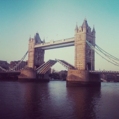 There’s nothing quite like seeing the Tower Bridge lift for a boat.