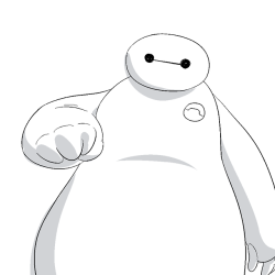 imaginashon:  Baymax giving you a fist bump. If you did not fall in love with him shame on you 