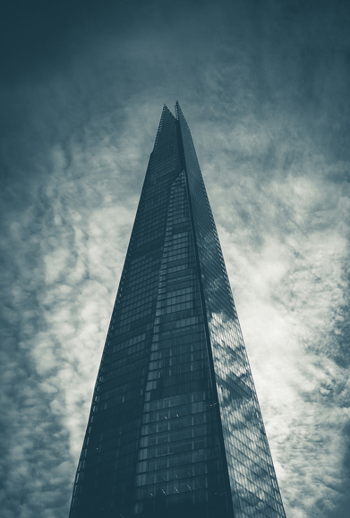 Dystopian ShardThe Shard,Southwark, London (Architect Renzo Piano 2013)