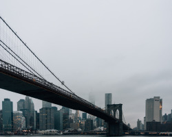 joelzimmer:   Flight / Fog  Brooklyn Bridge