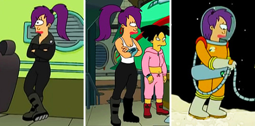 futuramanerd:Turanga Leela's outfits - Season 1