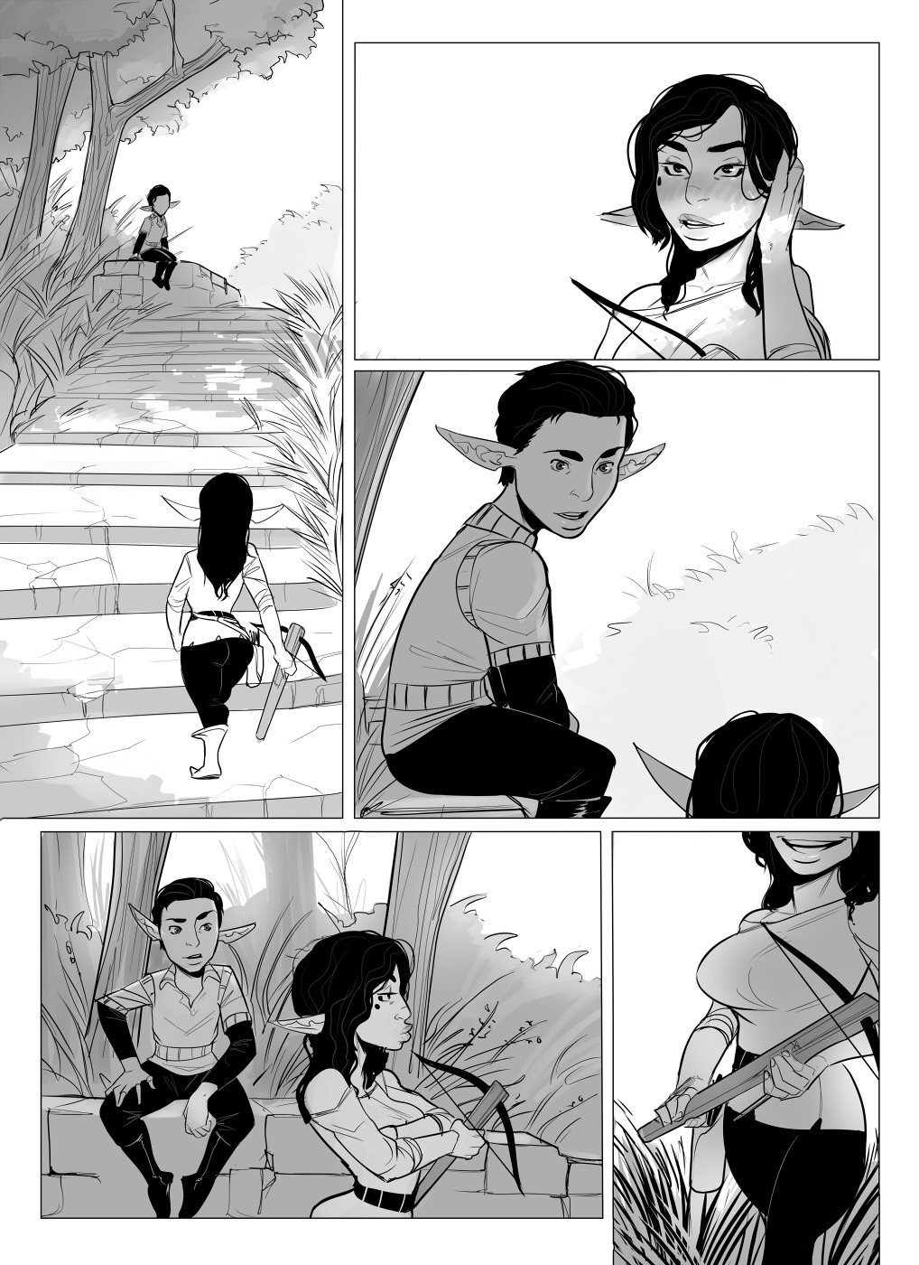 That&rsquo;s it for the flashback. I look forward to inking Vera&rsquo;s