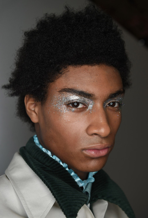 black-boys:Mawen Moandal | Backstage at Xander Zhou FW 16